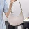 Trendy Women'S Crossbody Portable Half Moon Bag Versatile Portable Underarm Premium Sense Shoulder Crossbody Bag