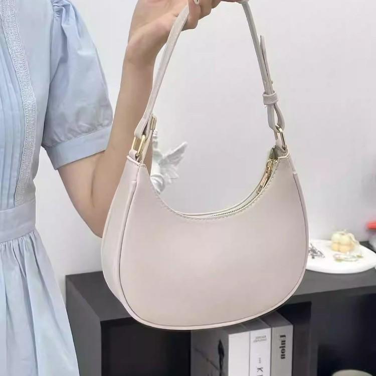Trendy Women'S Crossbody Portable Half Moon Bag Versatile Portable Underarm Premium Sense Shoulder Crossbody Bag