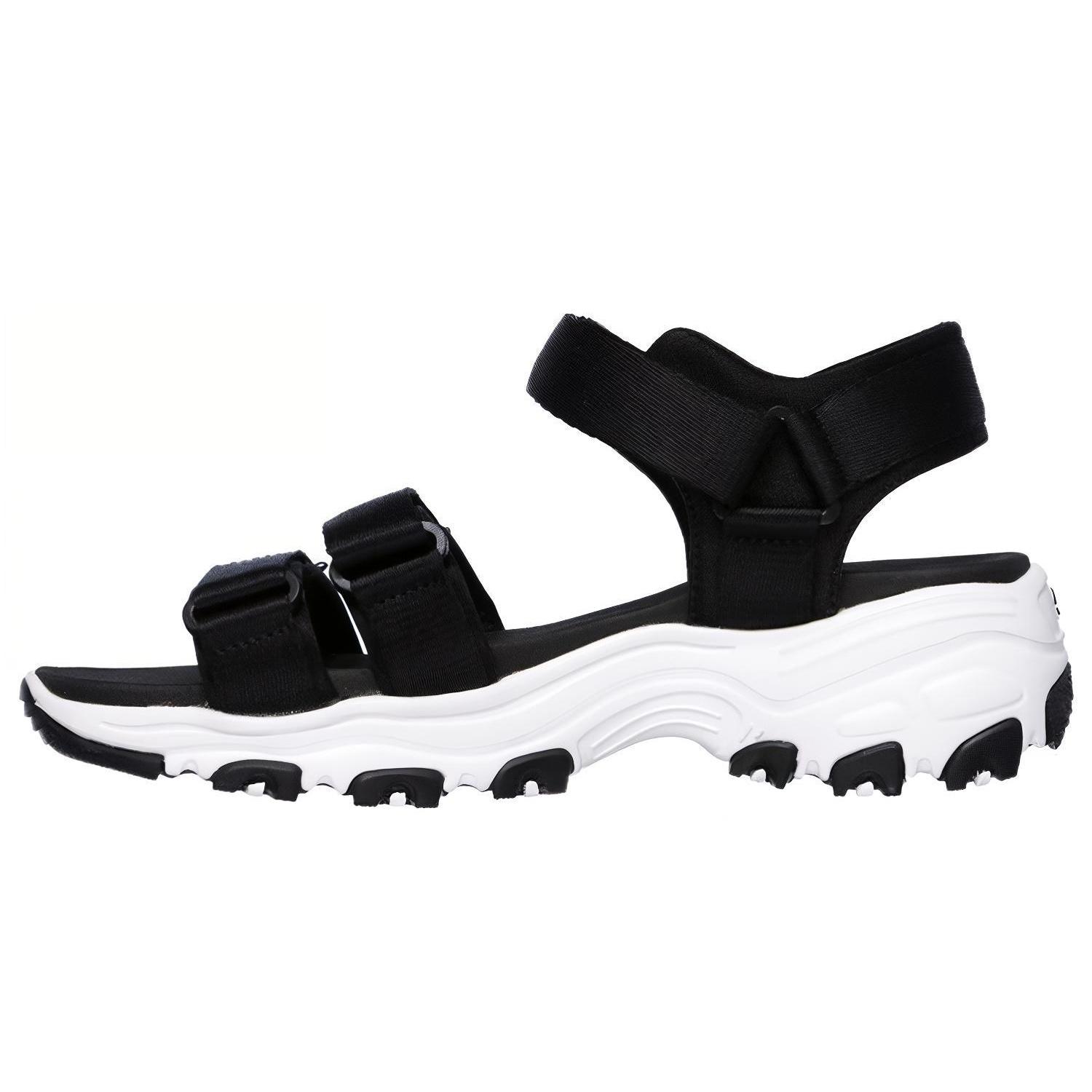 (WMNS) Skechers D Lites Sandals Black Women s 31514-BLK EU 35