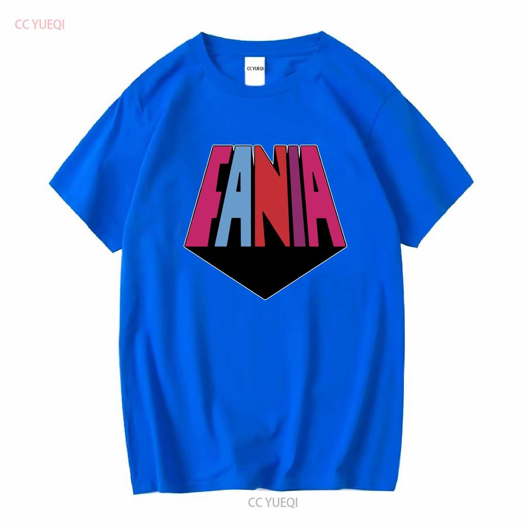 FANIA ALL STARS Latin Salsa Retro Vintage T Shirt Long or Short Sleeves Vintage Washed Homme Soft Stylish Versatile