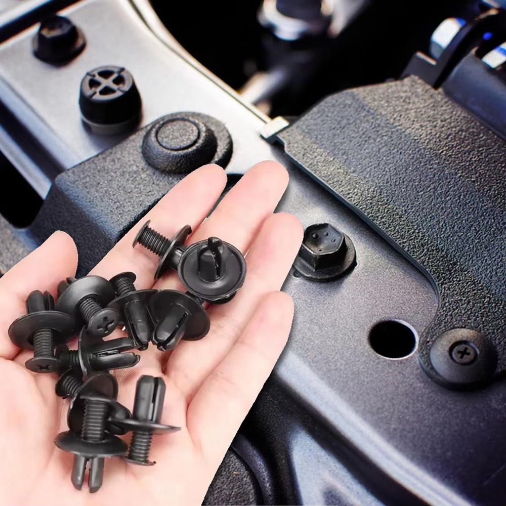 Car Fixing Clip 6 Size Fastener Car Plastic Clip Kit Body Bumper Rivet Door Trim Panel Retainer Car Interior Clips