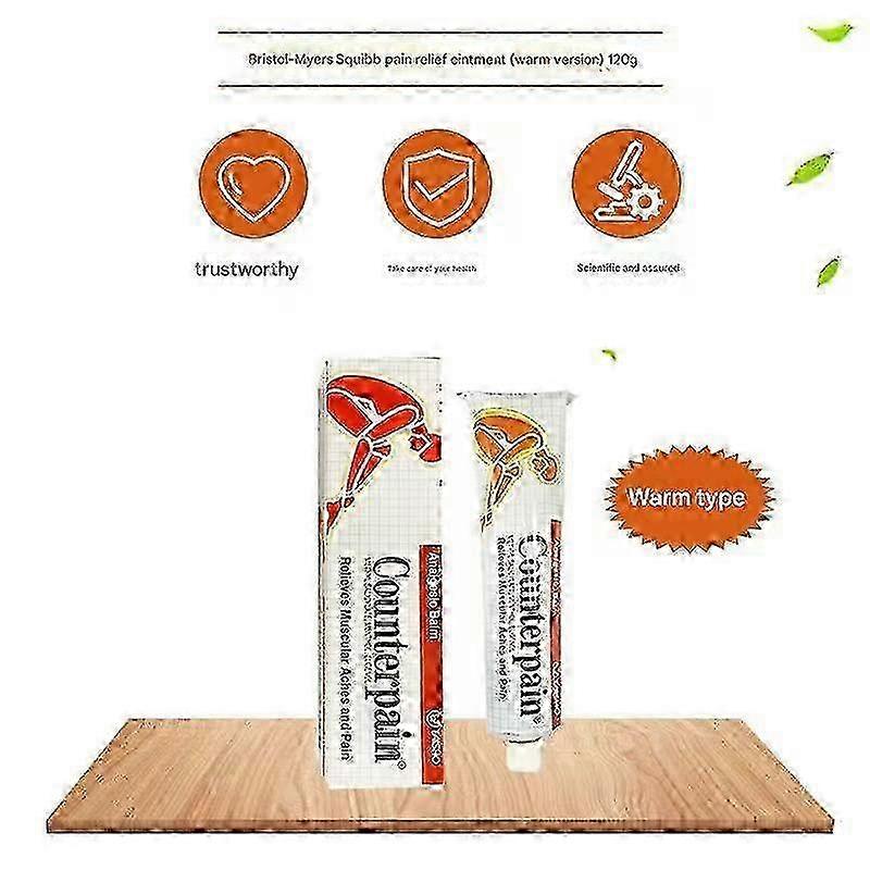 1-3pcs Counterpain Muscle Sore Muscle Soreness Sports Sprain Ointment 120G