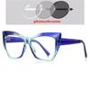 Big Frame Cat Eye Nearsighted Eyeglasses For Women TR90 Oversized Short-sight Prescription Spectacles Female 0 -0.5 -0.75 To -6.0