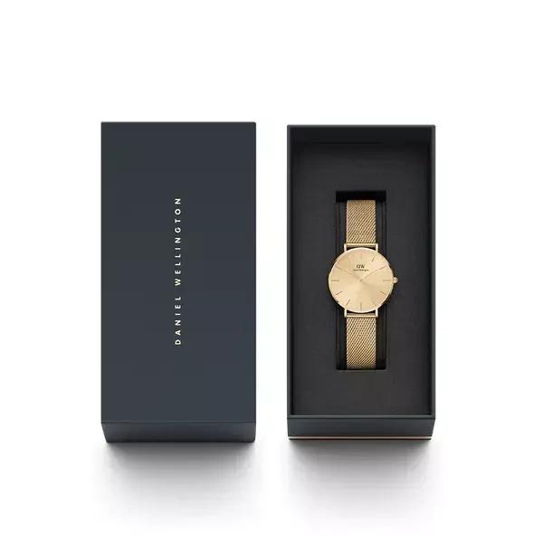 Damenuhr Daniel Wellington Dw00100347 - Petite Evergold 32Mm (Zw500E)