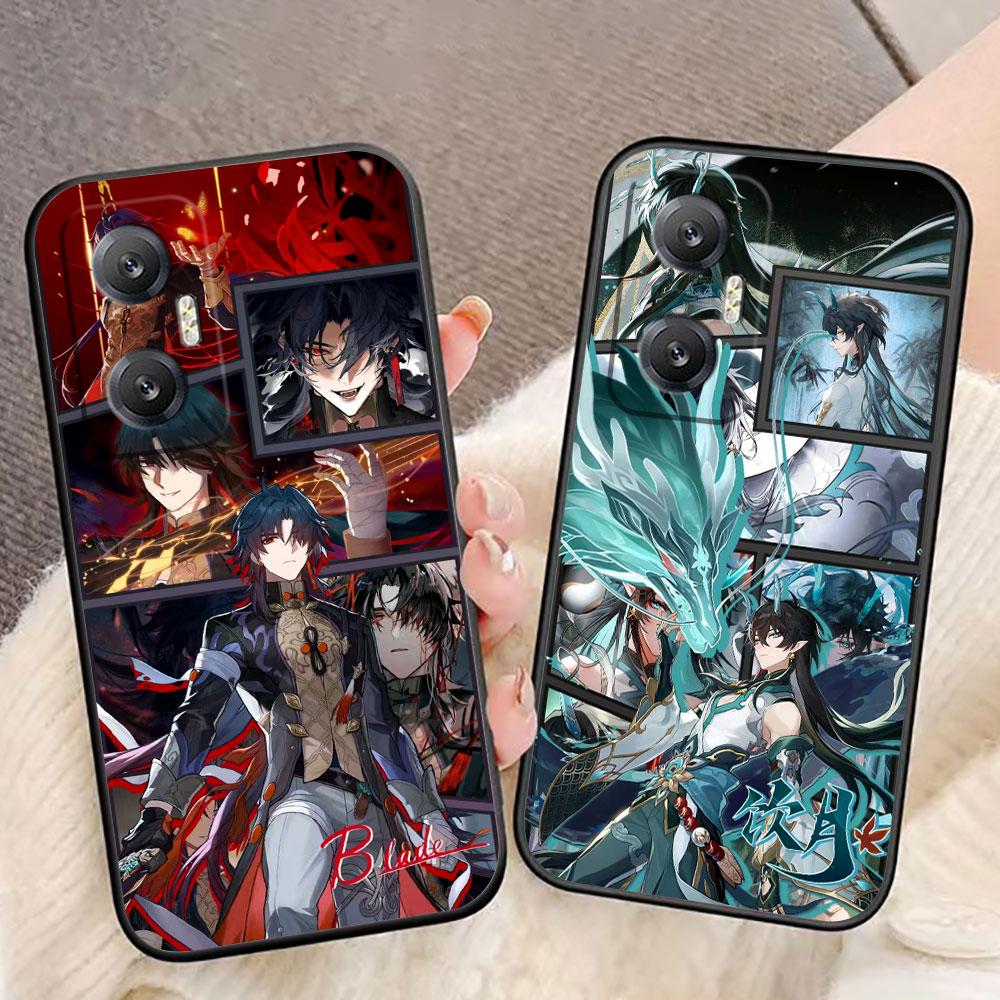 Rail Blade Jing Yuan Honkai Star Cover Phone Case For Infinix HOT 60 50 10 10I 10S 11 12 12I 20I 20S 30I ZERO X 20 30 40 Case