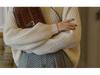Women's Thick Knit High Neck Retro Sweater for Autumn and Winter.