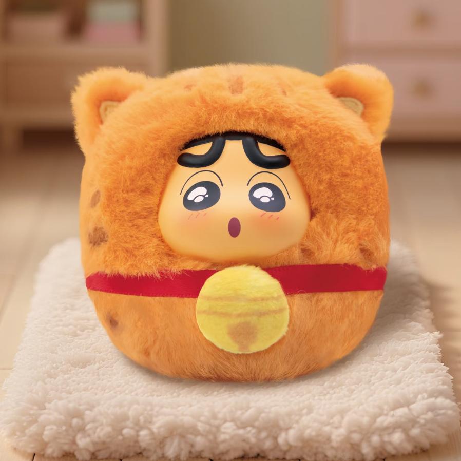 Genuine Eaki Crayon Shin-Chan Cute Chubby Series Plush  Cute Bag Pendant Trendy Toys Collect Decor  Mysterious Box Gift