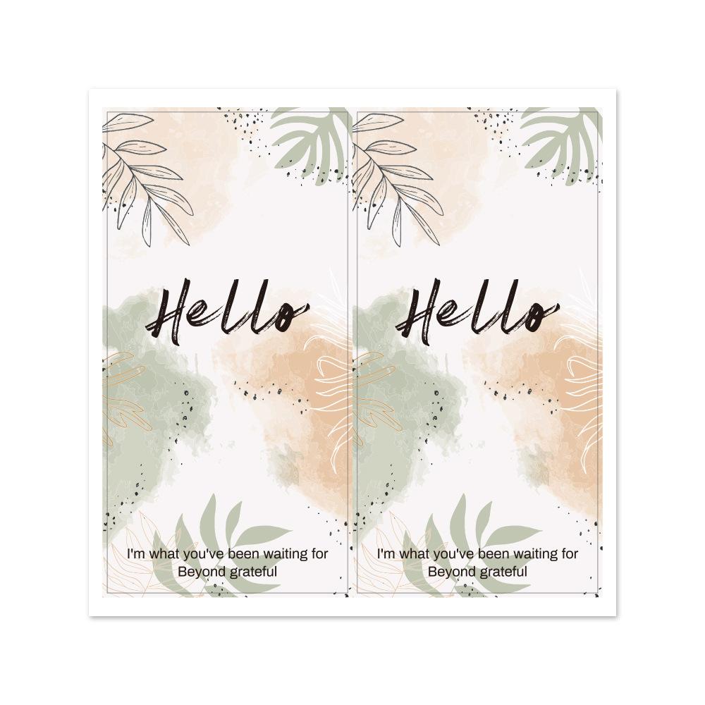 10-50Pcs High-Standard High-Standard Especially High-Standard For Premium-Quality You Premium-Quality Rectangle Stickers Top-Grade 5*10Cm