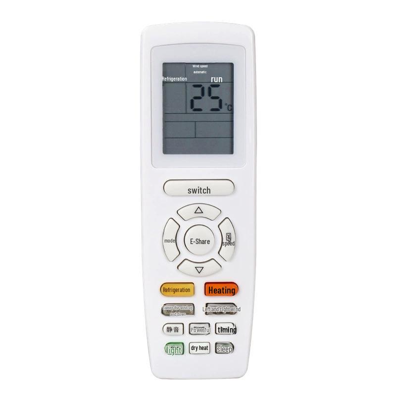 Universal Air Conditioner Remote Control for Gree, Midea, Hualing, Haier, Handian, Chigo, and More Major Brands