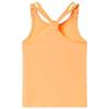 Débardeur pour enfants orange vif 92/104/116/128/140