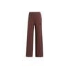 All Season Solid Color Loose Mid Waist Elastic Casual Pants Women Bottoms KA5350