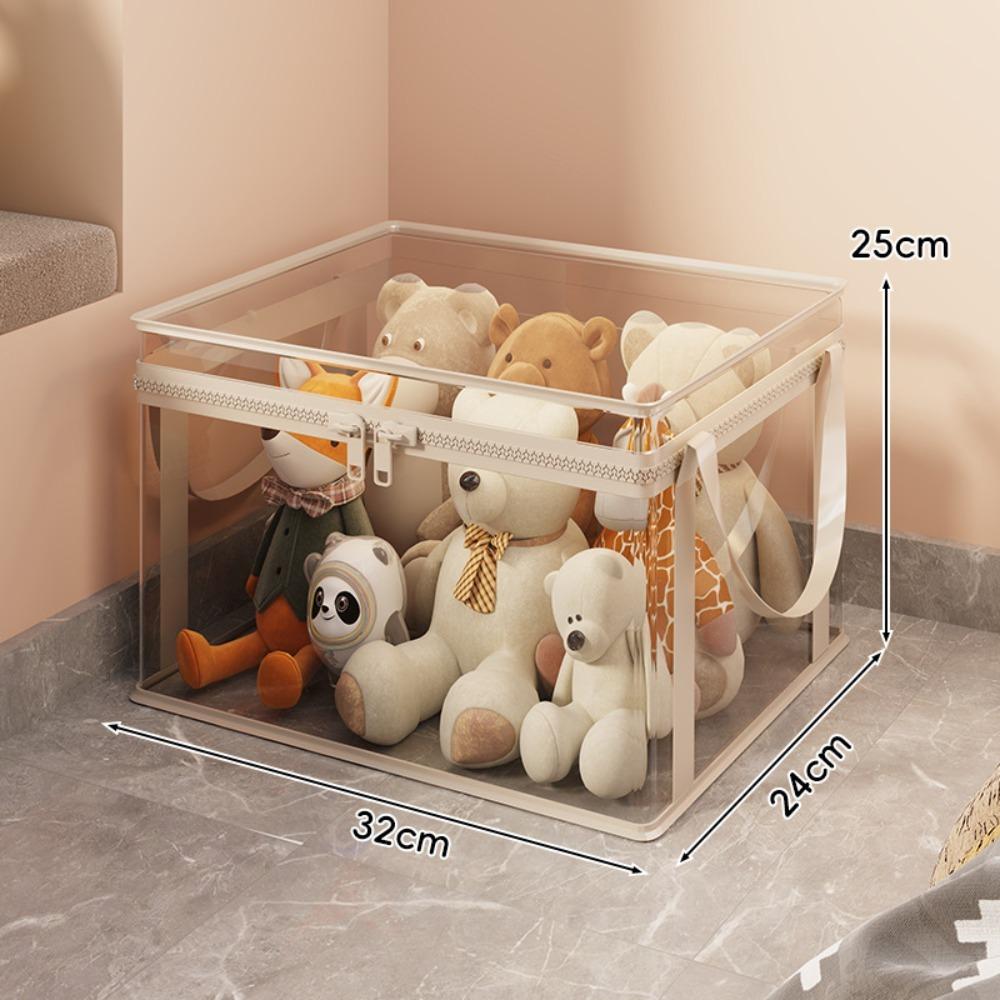 With Handle Storage Organizer Box Large Capacity Storage Case Portable Storage Bag Home Storage
