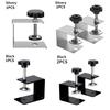 1/2pcs Drawer Panel Fixing Clamps Stainless Steel G-shaped Cabinet Drawer Fasten Clip Hardware Durable DIY Woodworking Tools