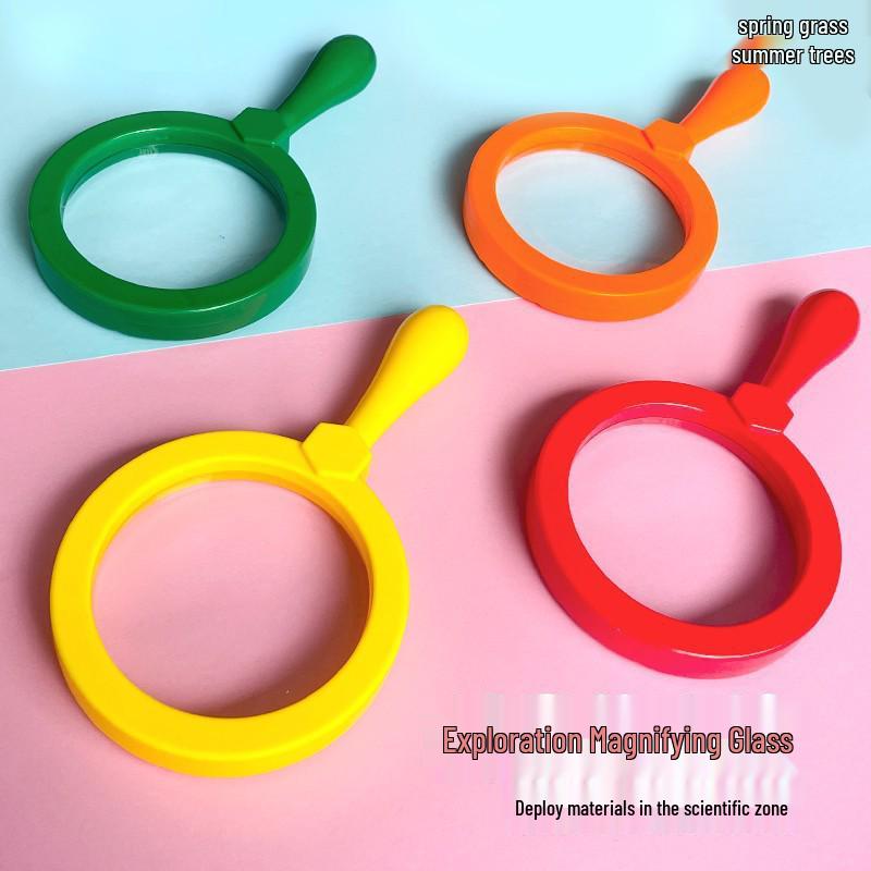 Children's Science Exploration Magnifying Glass - Montessori Early Education Tool for Kindergarten