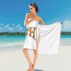 Megadeths Logo Beach Towel Soft Microfiber Quick Dry Absorbent Quick Towels For Bath