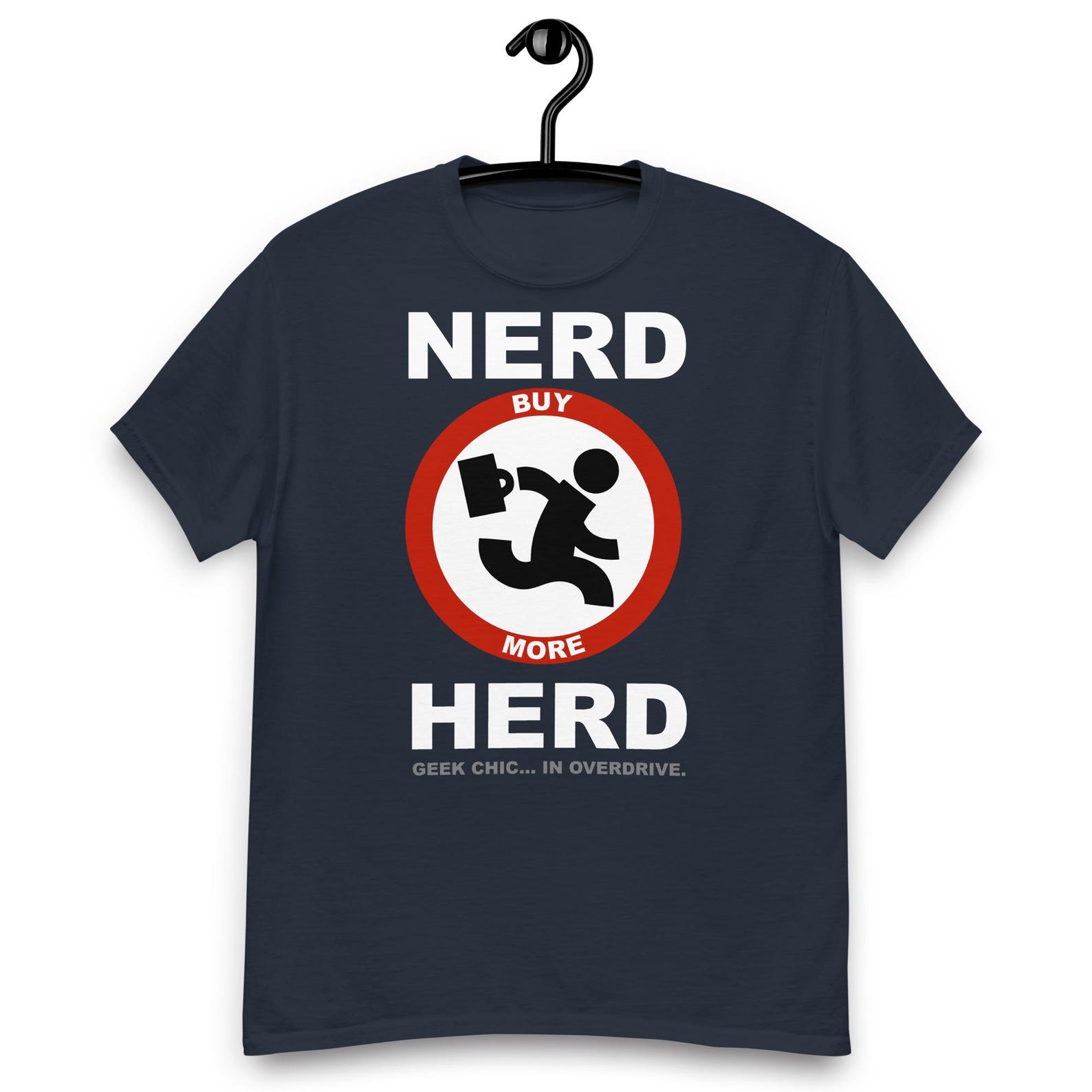 Chuck TV Series - Nerd Herd - Geek Chic in Overdrive T-shirt 2XL
