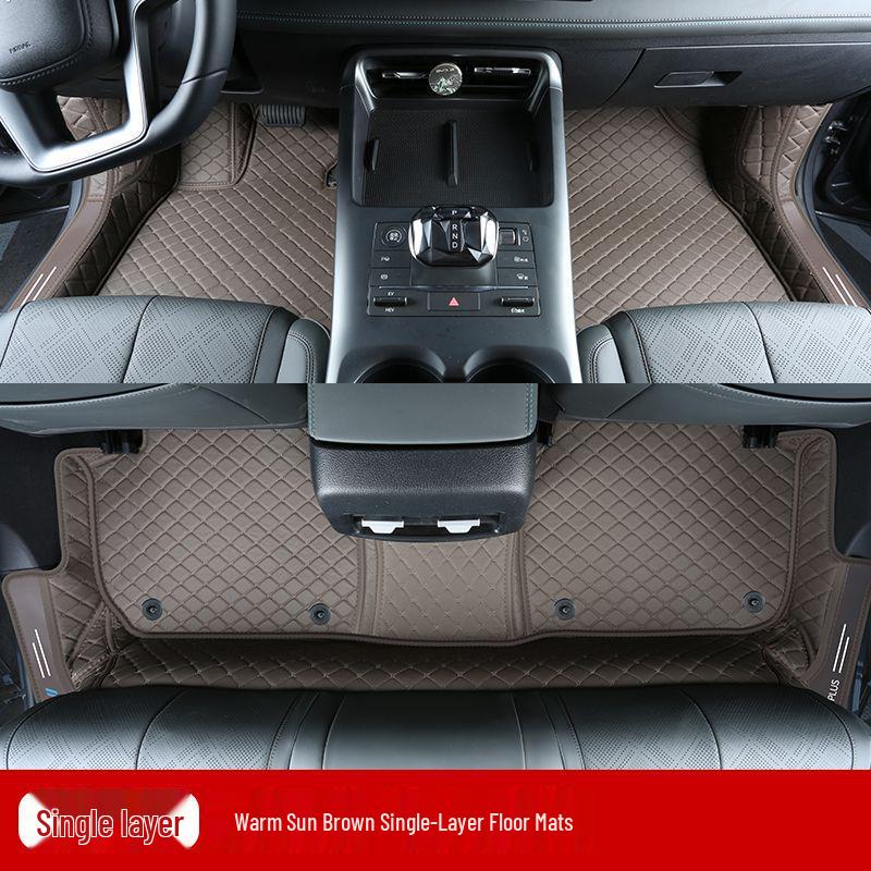 Double Layer Floor Mats for BYD Qin Plus/Plus DMi/Plus EV
