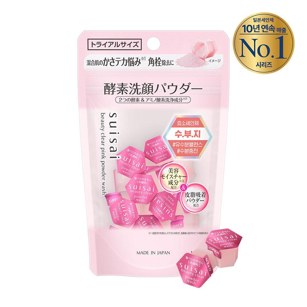 suisai Powder Wash 6 Types To Choose from (Original, Black, Gold, Green, Pink, Carbonated 32p/15p/16p)