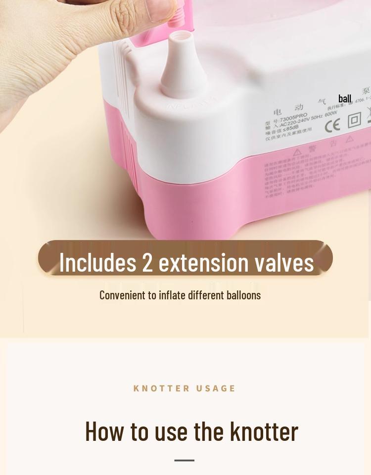 Automatic Electric Balloon Pump Inflator Machine