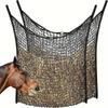 Portable Slow Feed Horse Hay Net Bag for Equestrian and Farm Use