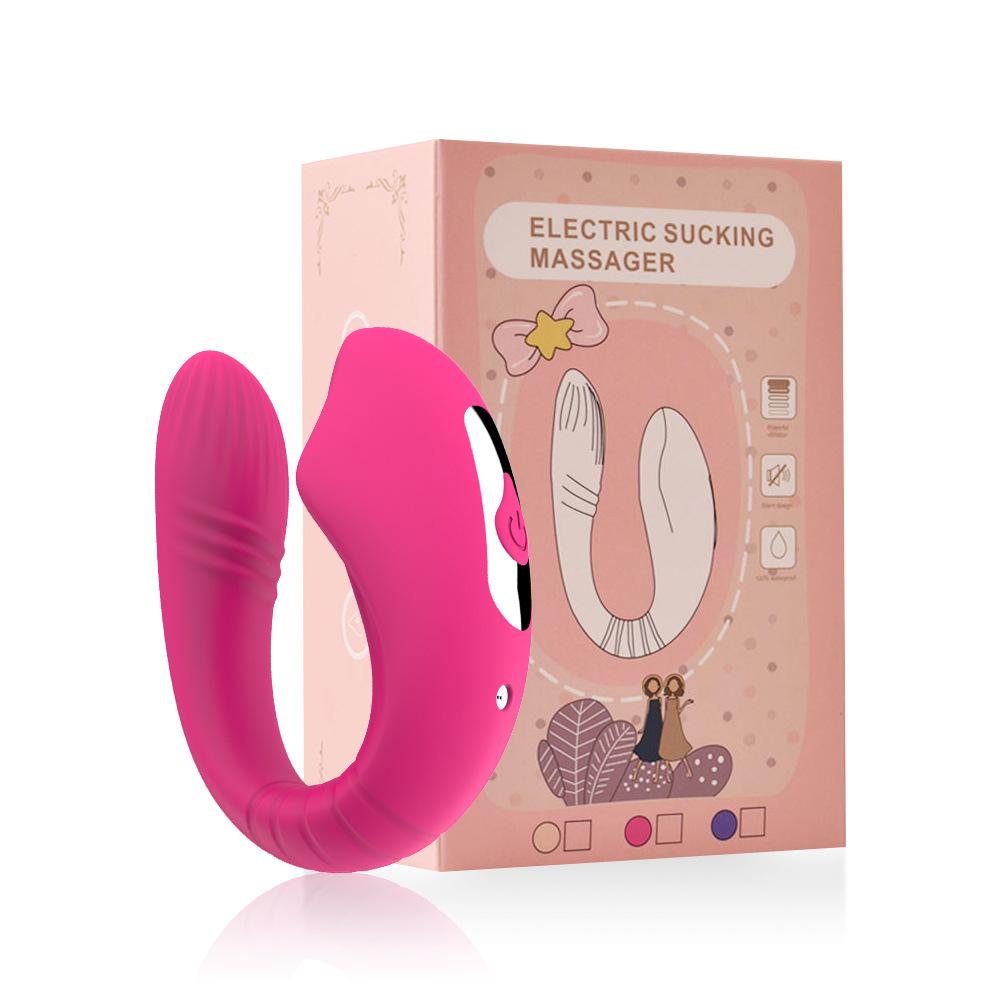 Yuna Charging U-Shaped Sucking Wear Vibration-Absorbing Vibrator Female Vibration Masturbation Device Adult Sex Product