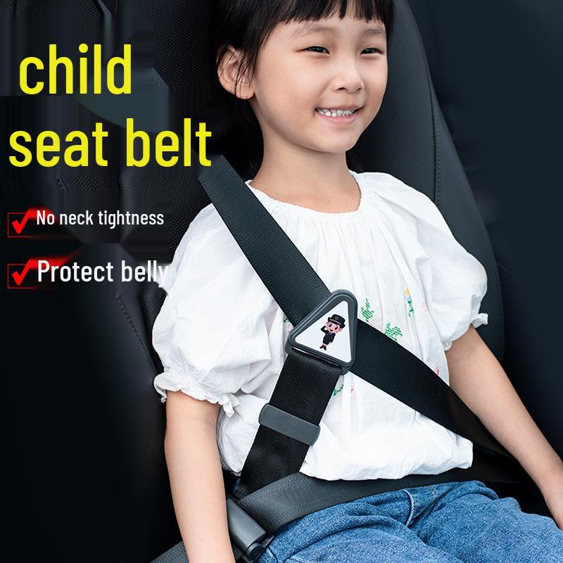 Child Car Seat Belt Adjuster & Shoulder Protector