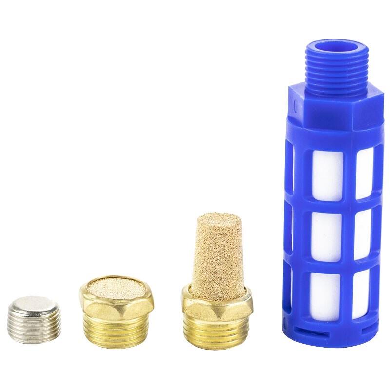 Jingulao KZZY-35 Copper Long-Head Pneumatic Air Silencer