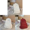 Starry Nylon Girls Backpack With Letter Print For Casual Travel And School Use