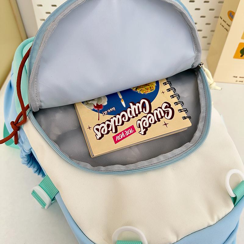 Middle School Student Schoolbag Women's Large Capacity Backpack Lightweight Travel Backpack