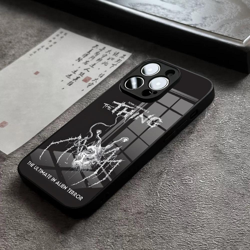 Movie The T-Thing Phone Case For 17 Pro Max IPhone 16 Pro 15 12 11 13 Mini X XR XS 14 Plus SE Glass Cover