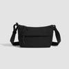 2025 New Solid Color Simple Shoulder Messenger Men's and Women's Bags Trendy, Lightweight and Versatile Japanese Leisure Sports Style Small Bags
