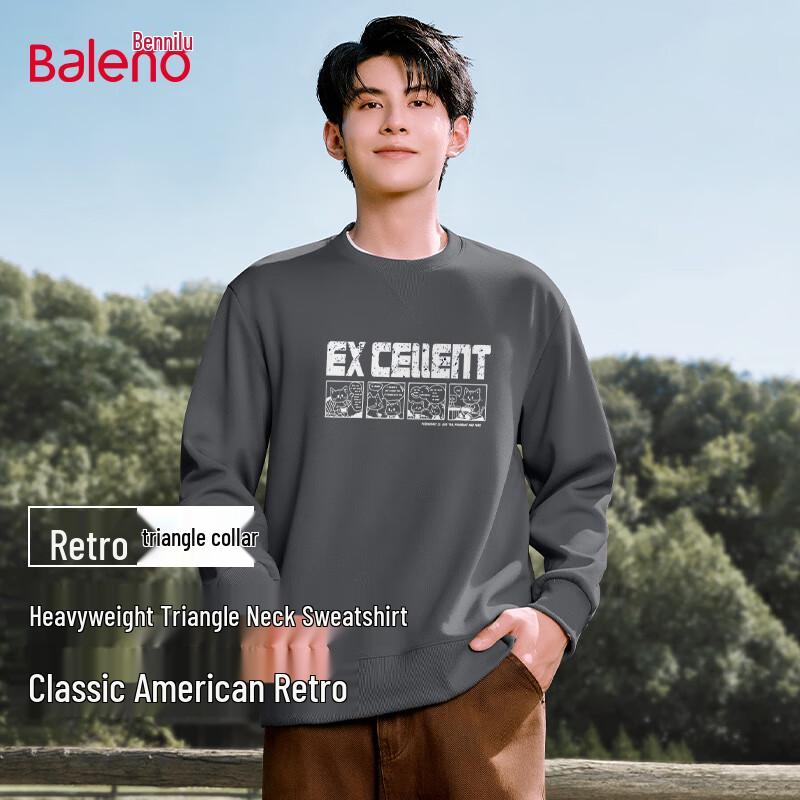

Baleno Men s Crew Neck Long Sleeve Sweatshirt 3XL
