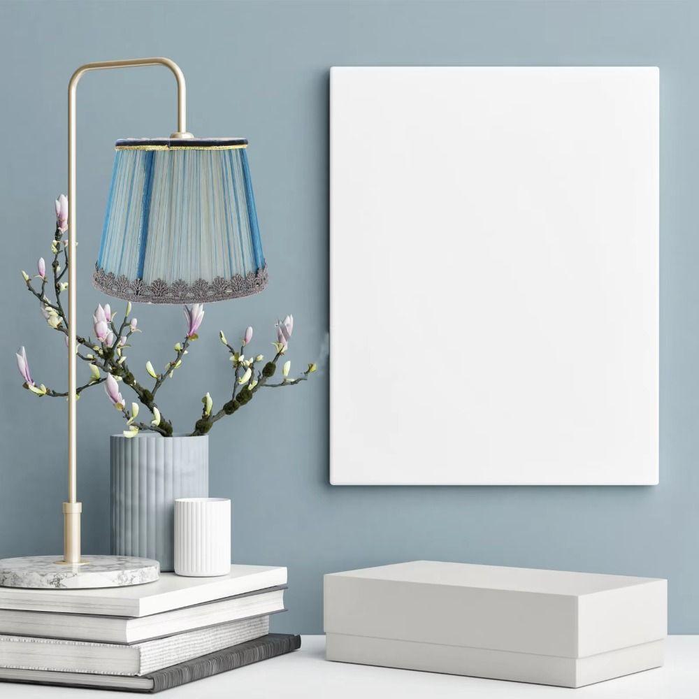 Wear‑resistant Cloth Lamp Shade E14 Bulb Chandelier Lampshade Table Lamp Cover Bedroom