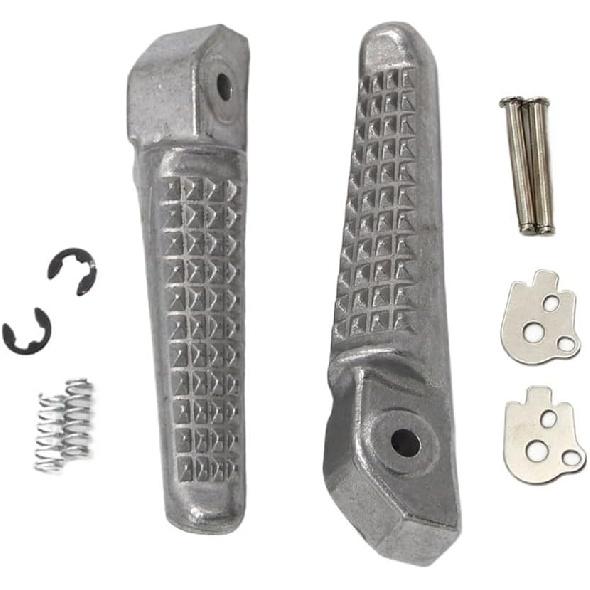 

Motorcycle Foot Pedals Rests Foot Pegs Rear Pedal Footrests for CBR500 CBR500R CB500F CBR650F MSX125 125 2014-2019 CRF1000 CRF1000D DCT 50720-MFG-D00 серебряный