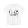 Chaos Coordinator Funny Graphic T Shirt Unisex Heavy Cotton Tee