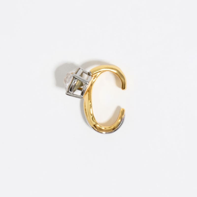 

BIMBA Y LOLA [25FW] BIMBA Y LOLA Two-Tone Texture Ear Cuff B256AIW019MUF Multi_FREE