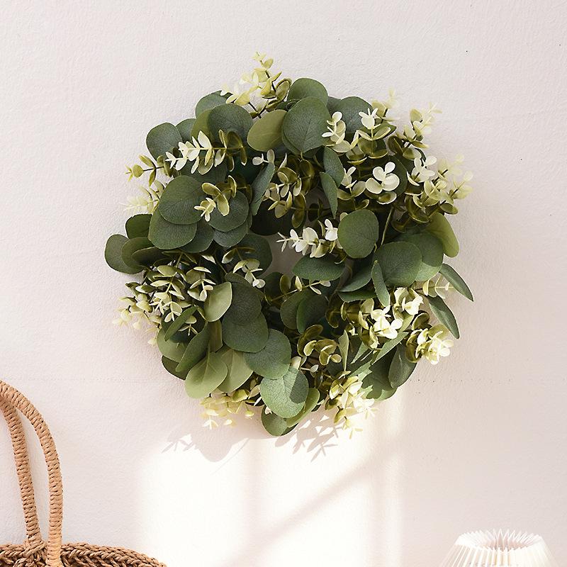 Eucalyptus Leaf and Money Grass Wreath for Home Decor