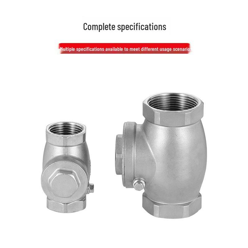 Stainless Steel Internal Thread Horizontal Check Valve