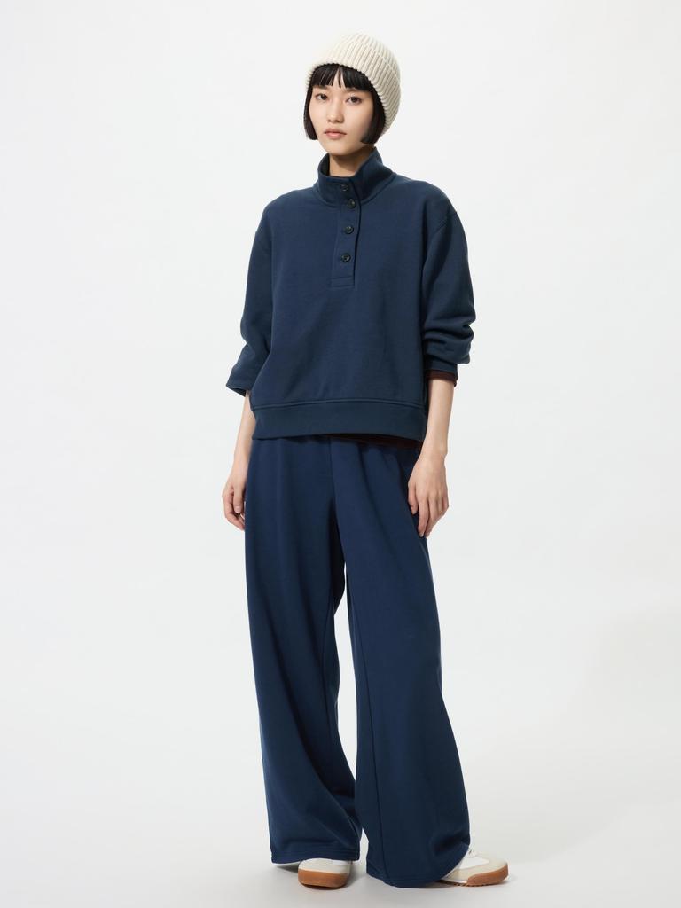 Uniqlo Sweat Wide Pants  Leg Length 70 73cm 