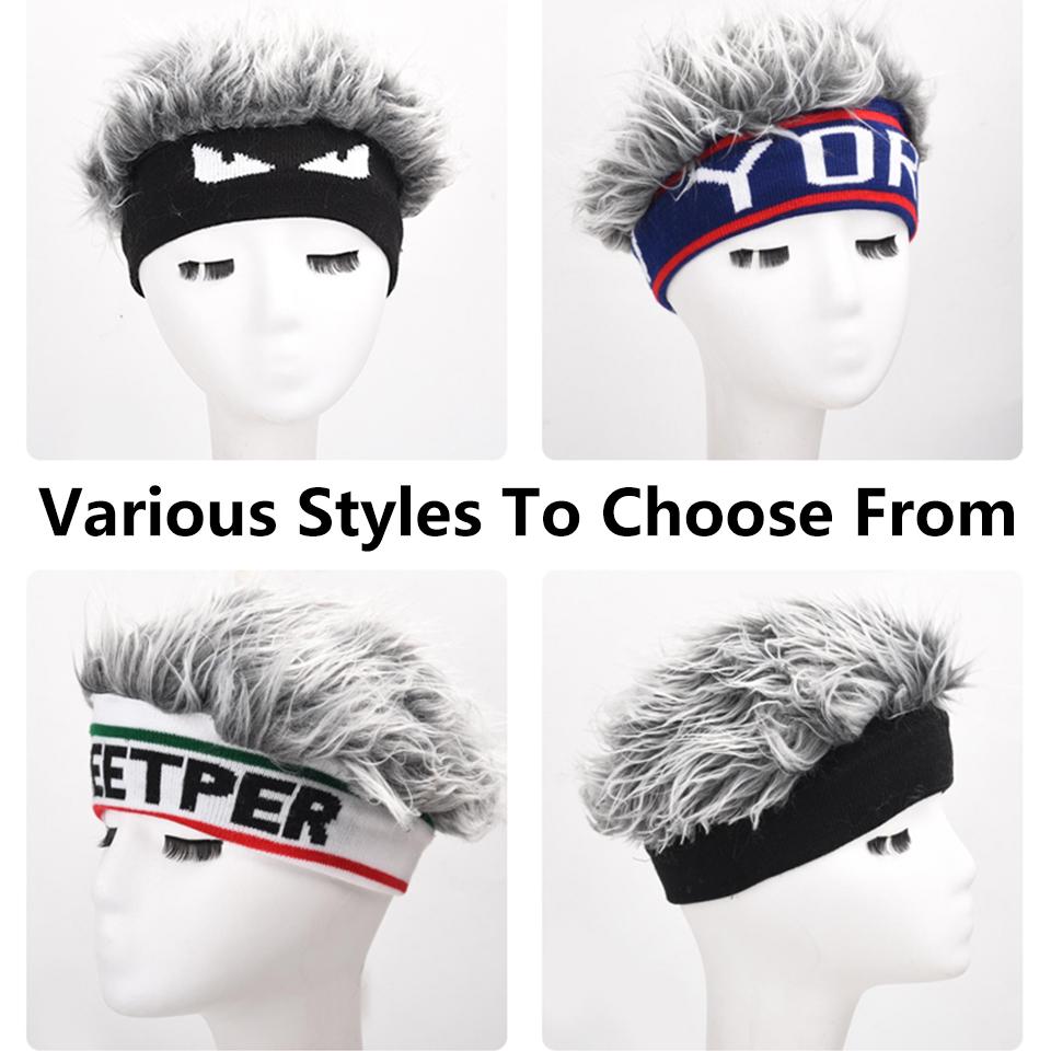 Cappello Baseball Con Parrucca Incorporata E Visiera Parasole - Stampa Mimetica, Regolabile, Unisex - Cappellino Originale Per Uomo E Donna Per Feste, Sport E Attività Outdoor - 2