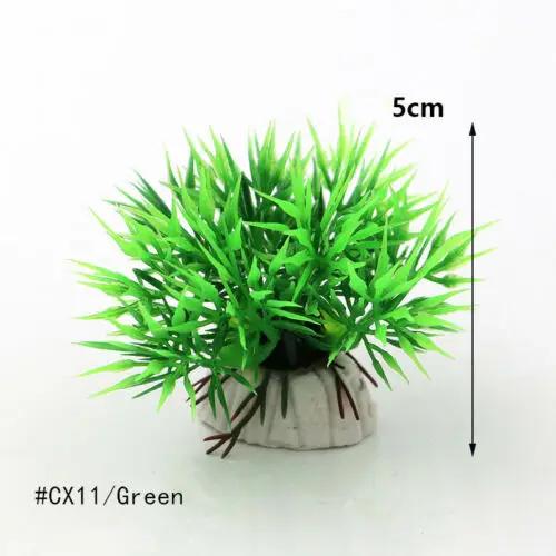 PVC Aquarium Decorative Simulation Artificial Leaves Plant Environmental Protection Materials Aquarium Decorative Accessories