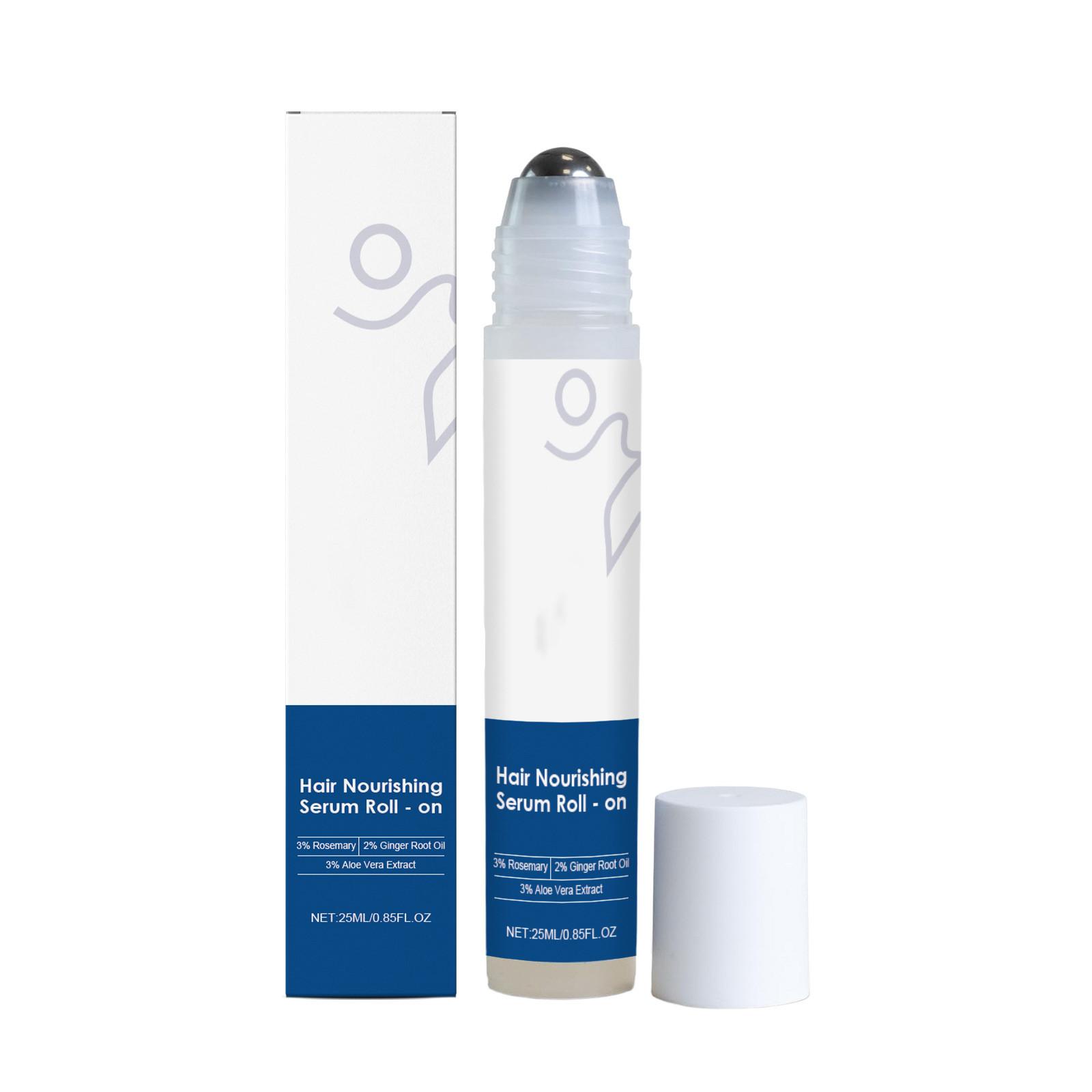 

Сыворотка-роллер для волос ухаживает за кожей головы, питает, увлажняет, наполняет волосяные фолликулы и ухаживающая сыворотка 25 мл One Size