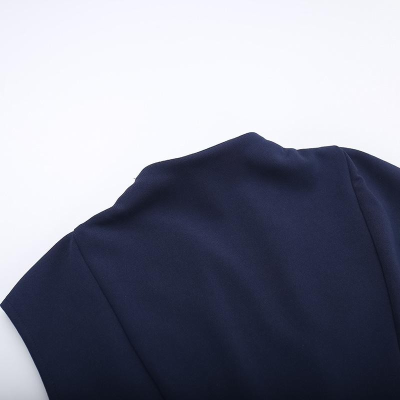 Black Sleeveless Backless Mini Dress For Women Summer Sexy Deep V Neck High Waist Short Dresses Female Slim Elegant Evening Dress Vestidos Femme