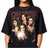Beauty and Monster TV Drama Retro Pattern Tshirt Unisex Casual Round Neck Tshirt Fan Gift Clothing