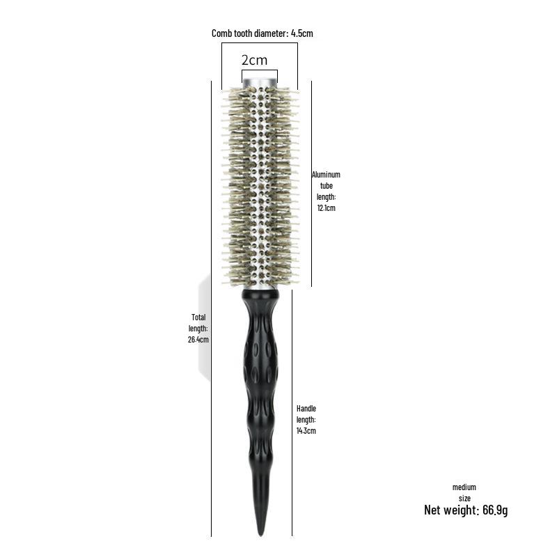 

Буковая и щетина кабана Нейлоновая роликовая щетка для сушки феном, выпрямления и завивки волос