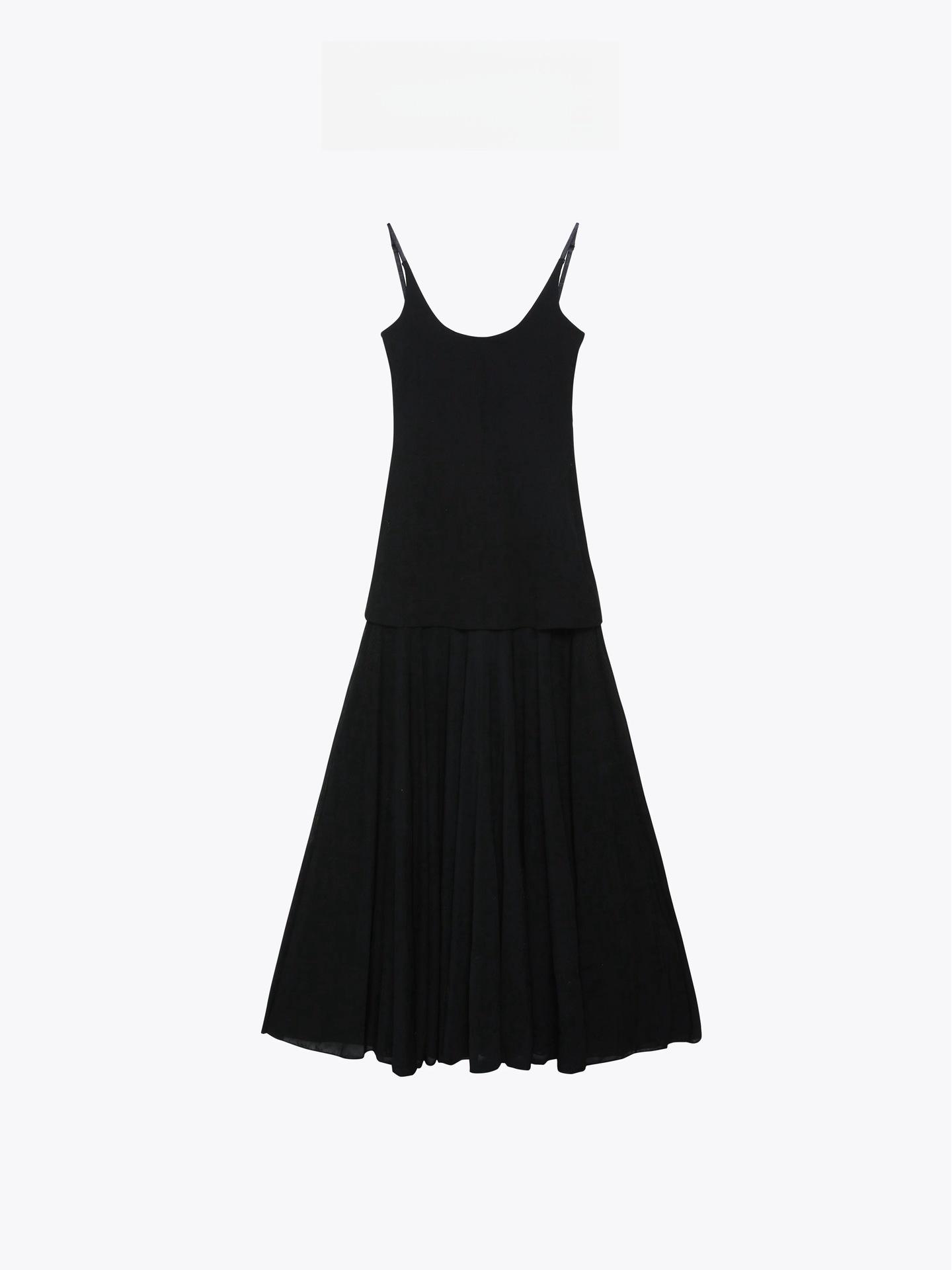 

Юбка на подтяжках Fairy Knit Mesh Small чёрный