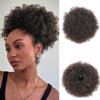 African Small Curls Fluffy Explosion Drawstring Bun Wig
