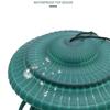 Waterproof Hanging Wild Bird Feeder Large Capacity Plastic Bird Food Container with Roof Durable Feeding Station Outdoor Garden