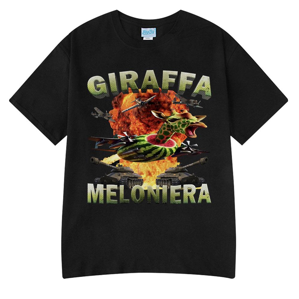 Tung Tung Tung Sahur Vtipné Meme Tričko s Baseballovou Pálkou Pánské Oblečení Módní Humor Styl Trička Unisex Letní O-výstřih Topy Tričko