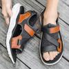 Fashion Blue Platform Sandals Unisex Summer Mesh Men's Sports Sandals 2025 Outdoor Beach Shoes For Men Women Sandalias Hombre